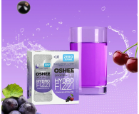 OSHEE Proszek musujący DROP IN Hydrofizzi porzeczka-wiśnia-winogro - 1546755 - zdjęcie 4
